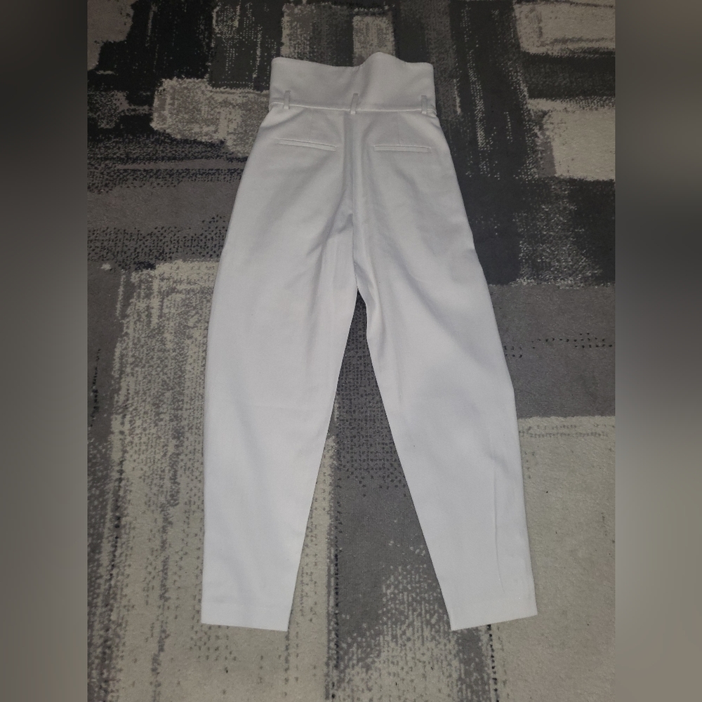 10. NWT IRO CAELIA HIGH-WAISTED TROUSERS SIZE 34 / US 2 - Picture 13 of 13